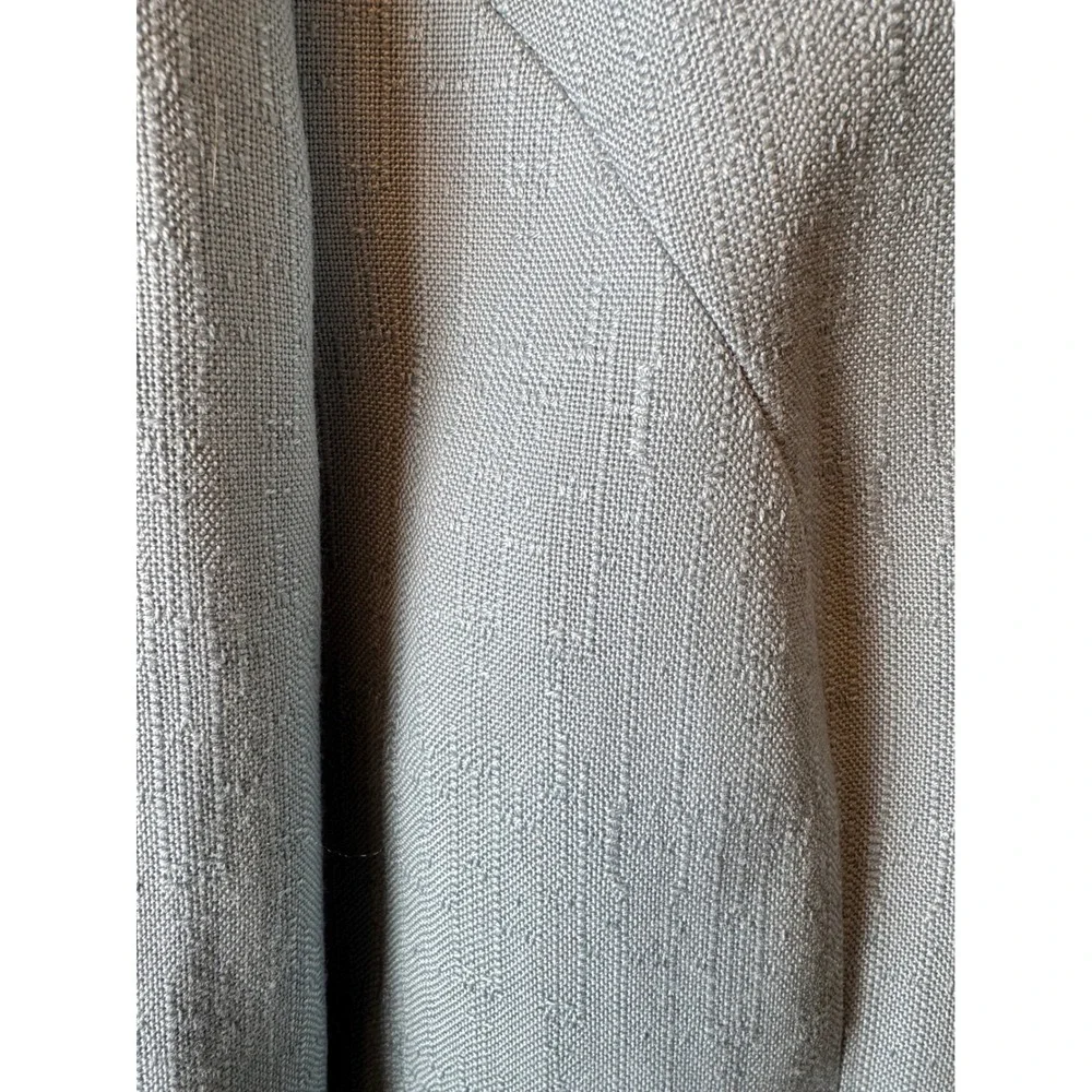 Le Suit Woman Light Blue Textured 2 Piece Skirt Suit Set‎ Blazer 18W Career